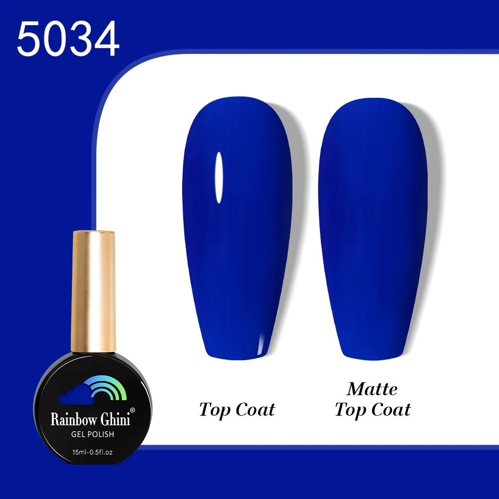RG 15ML HEMA&TPO FREE Summer Series Fluorescent Gel Polish in Sporty Style Y2K Nail Polish Suitable for Parties Nail Art UV Gel