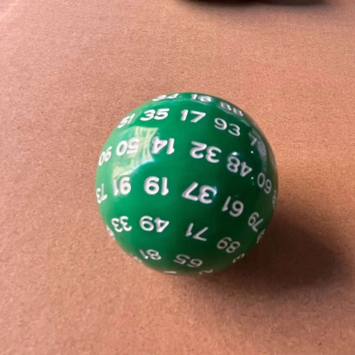 1pcs 100 Side Number Dice for DND TRPG RPG Cthulhu Board Game Running Team Black White Green Red Yellow Polyhedral Dnd Dice Set