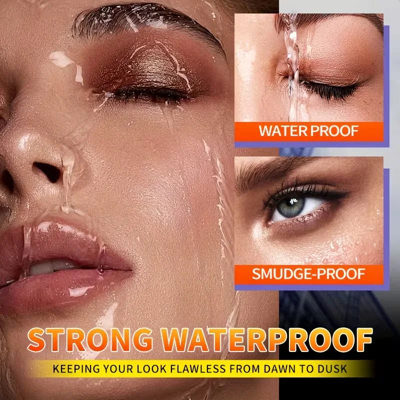 3-Pack Volumizing Mascara Set Includes Three Different Brush Heads, Waterproof, Long-Lasting, Creates Thicker Lashes.