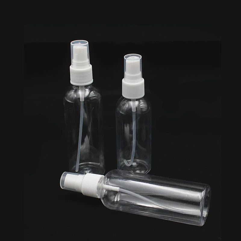 1PC Bottle Clear Plastic Empty Spray Bottle Portable Refillable Perfume Clear Sample Dispenser Small Spray Bottle