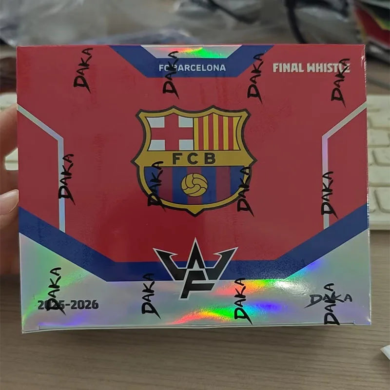 Genuine 2026 DAKA FC Barcelona Final Whistle Series Mess Neymar Pau Gasol Player Club Signed Jersey Fun's Collectible Card Gift