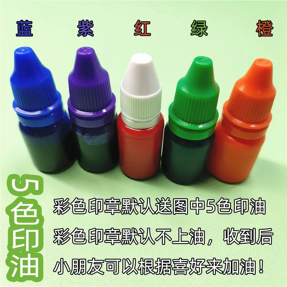 Anpanman Cartoon Stamp Character Anime Merchandise  Customization Seal Gift Color Stamp