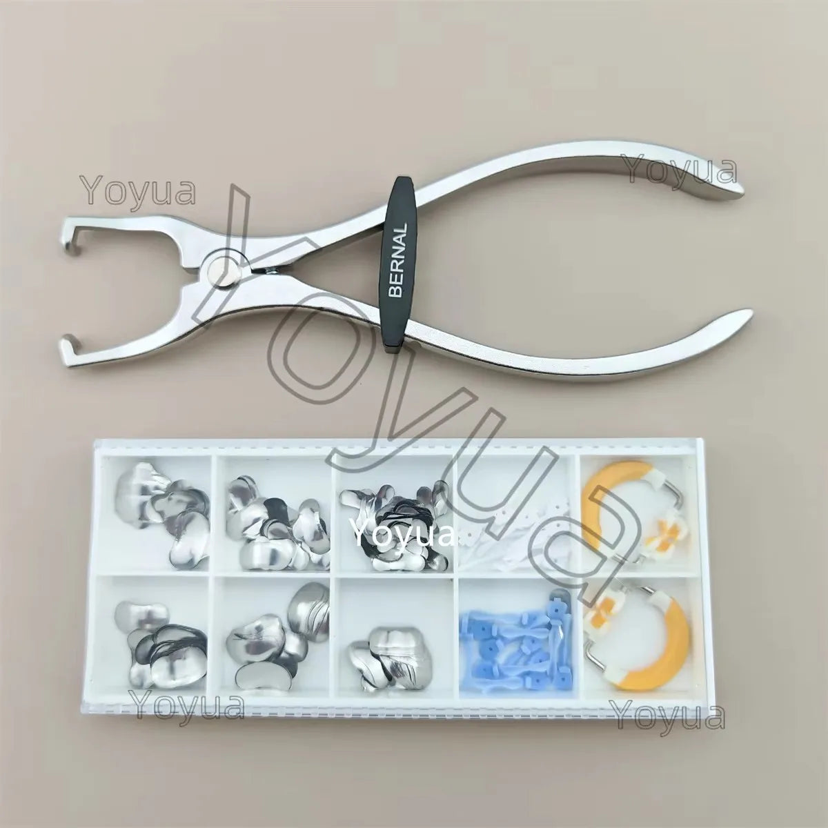 1set High-quality Dental Matrix System Kit Dentist Ring Placement Plier Fits Garrison Forcep Strong Separator Clamping Rings