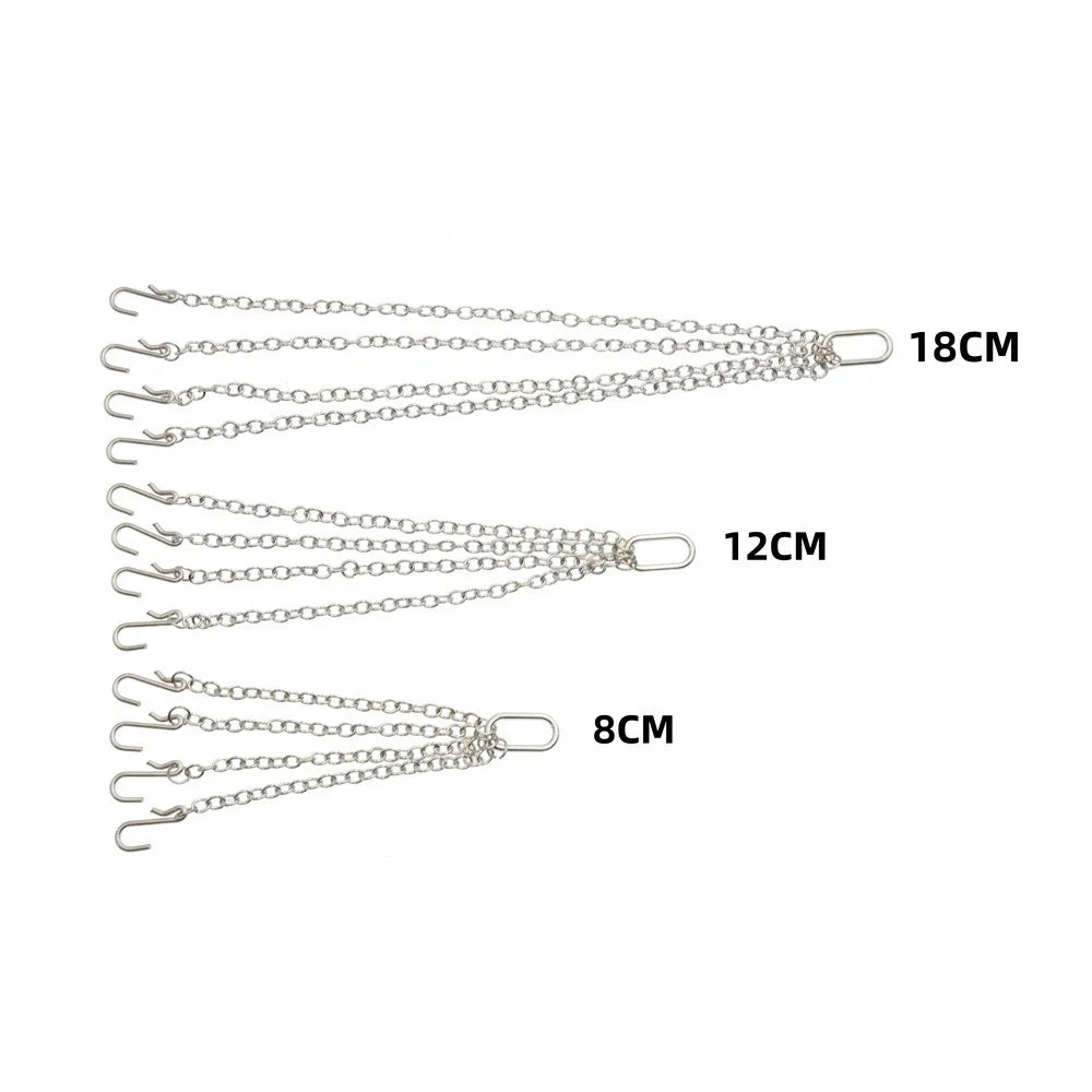 Generic Crane Model Lifting Chain Sling 1/50 Scale Hook Type Heavy Duty Lifting Hanger For Construction Hoisting Scene Hobbyists