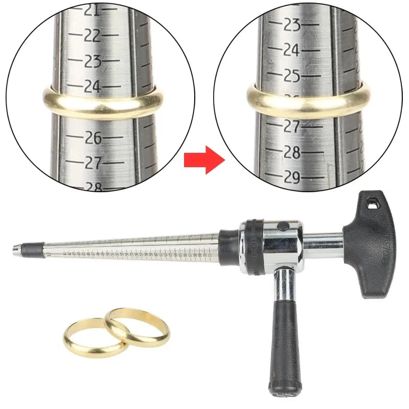 Hercules Ring Stretcher Expander - Precision Universal Sizing Tool for Jewelry Making Resizing Repair DIY Making Tools