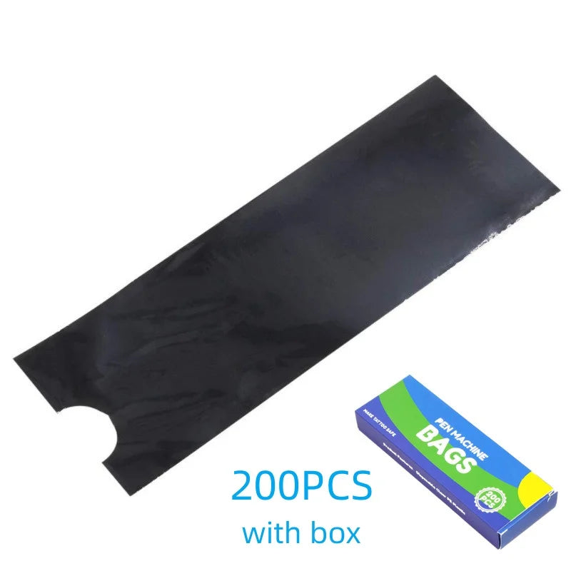 100pcs Tattoo Pen Covers Tattoo Machine Pen Sleeves,Disposable Dustproof Protection Bags For Tattoo Pen Sleeves Tattoo Supplies