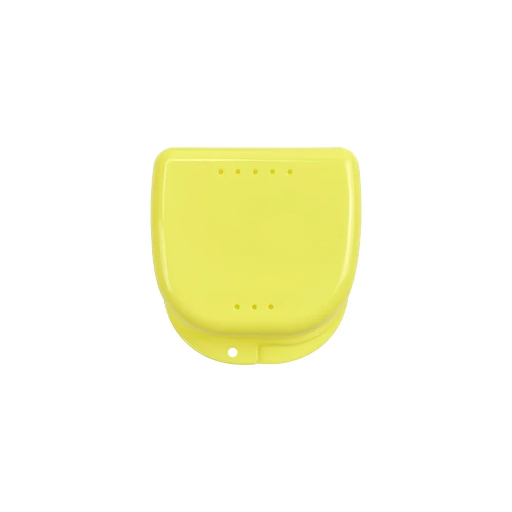 30Pcs New Plastic Tray Box Dental Orthodontic Retainer Box Case Plastic Teeth Container Denture Box False Teeth Protective Case