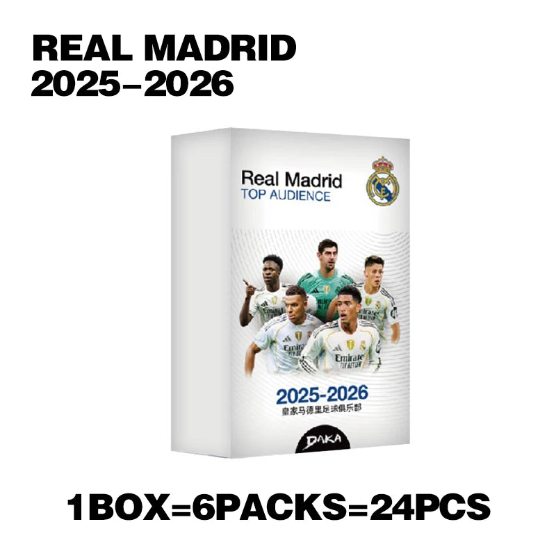 NEW 2025-2026 Daka Inter Milan Football Collection Card Real Madrid Barcelona Manchester Juventus Ale Star Player Signature Card