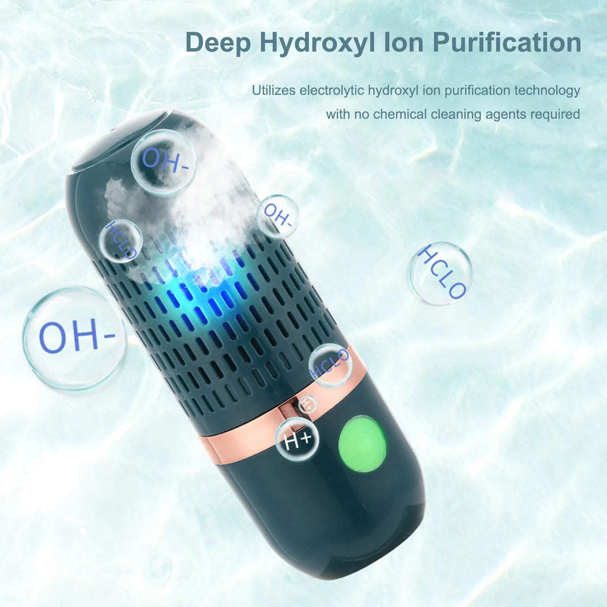Fruit Cleaner No Scrubbing Fruit and Vegetable Purifier Cleaner Machine USB Powered for Cleaning Veggie Grains Rice Meat Seafood