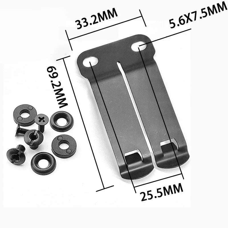 General Style K Sheath Accessories Belt Clip Portable Knife Sheath Gun Holster Clip