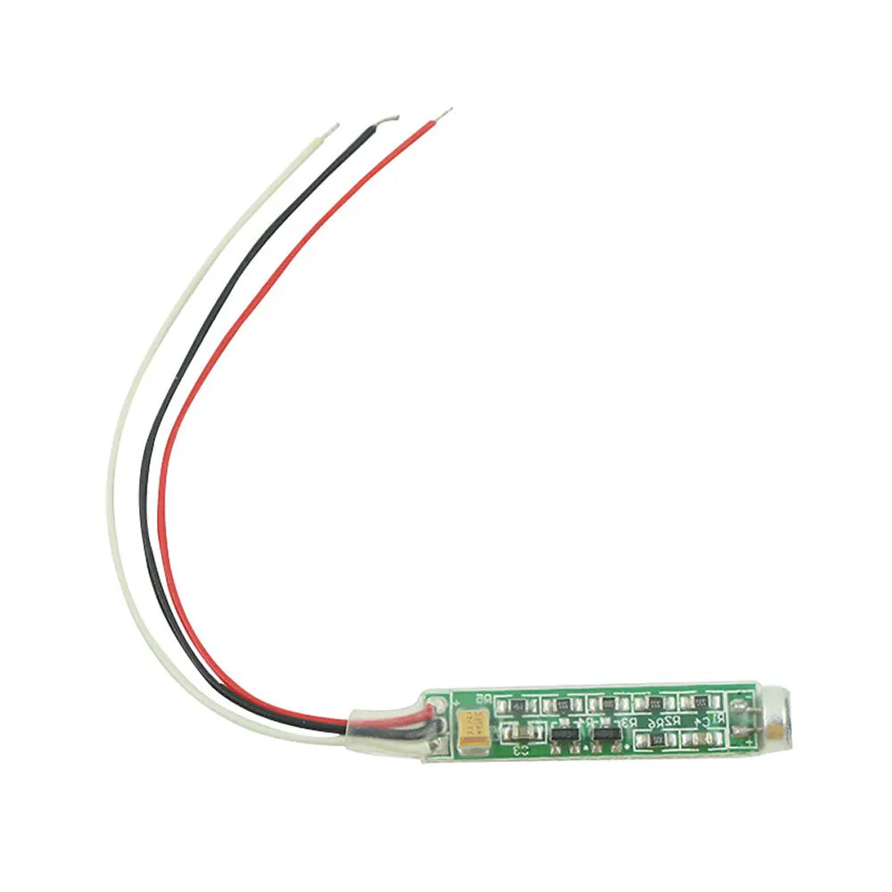 Output Volume Adjustable Special MIC Microphone Module Audio Pickup Adapter Module HIFI Microphone DC 6-12V for CCTV IP Camera
