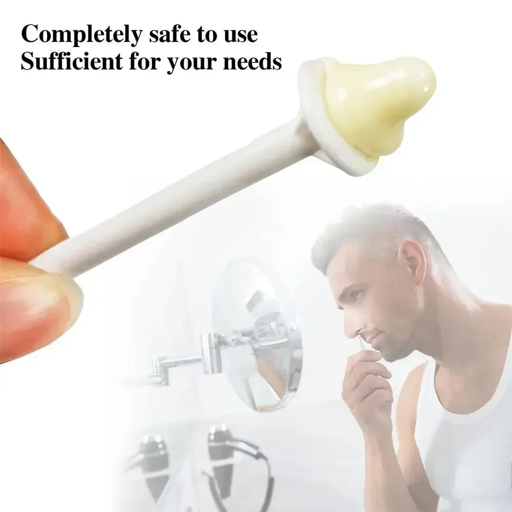 Painless Nose Waxing Wax Kit 50g-1000g for Men & Women with Wax And Applicators Easy Tool for Clean Nose Hair Removal