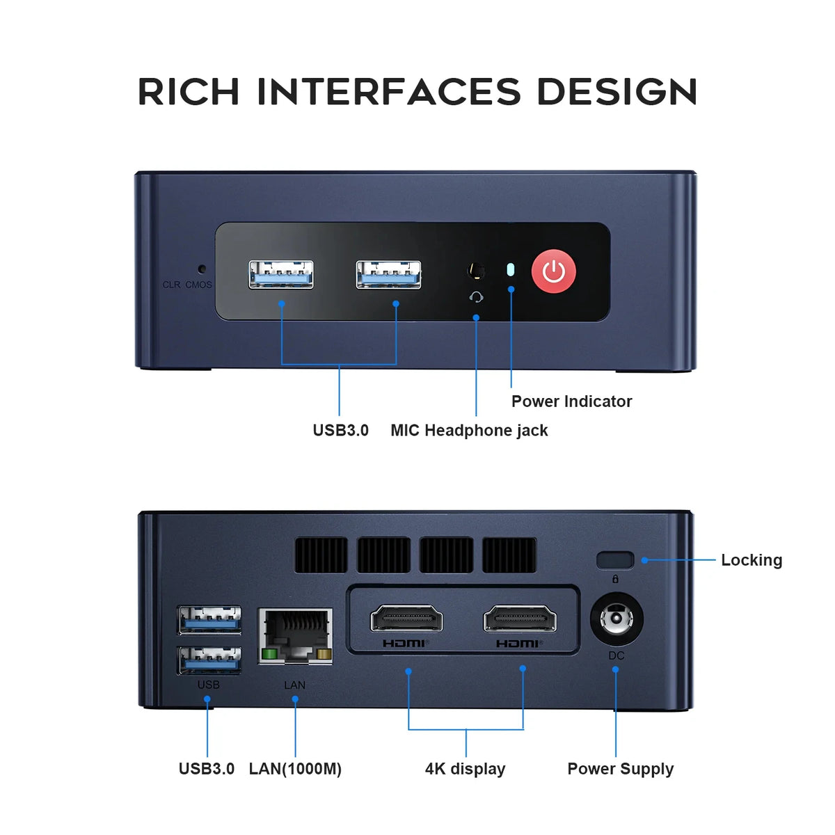 Beelink S12 Pro Mini S N100 Mini PC Gamer Intel Alder Lake N100 N95 N5095 DDR4 16GB 500GB 8GB 256GB DIY Desktop Office Computer