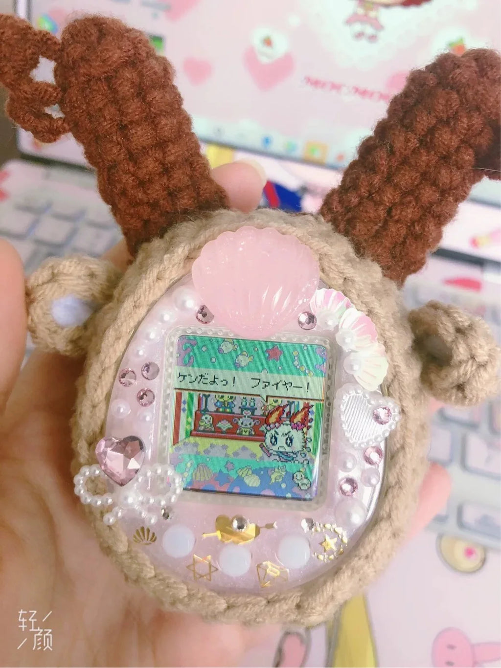 Tamagotchi Uni Electronic Pet Color Panel 4u/4u Paper Soft Film Love Drill Wings Paste The Machine Faceplate Gift