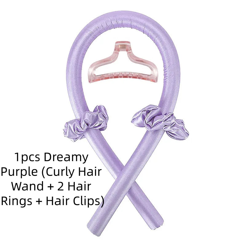 1/3/5pcs mix Woman Heatless Curling Rod Heatless Hair Curls Headband Make Hair Soft Shiny Hair Curler Hairdressing Tools
