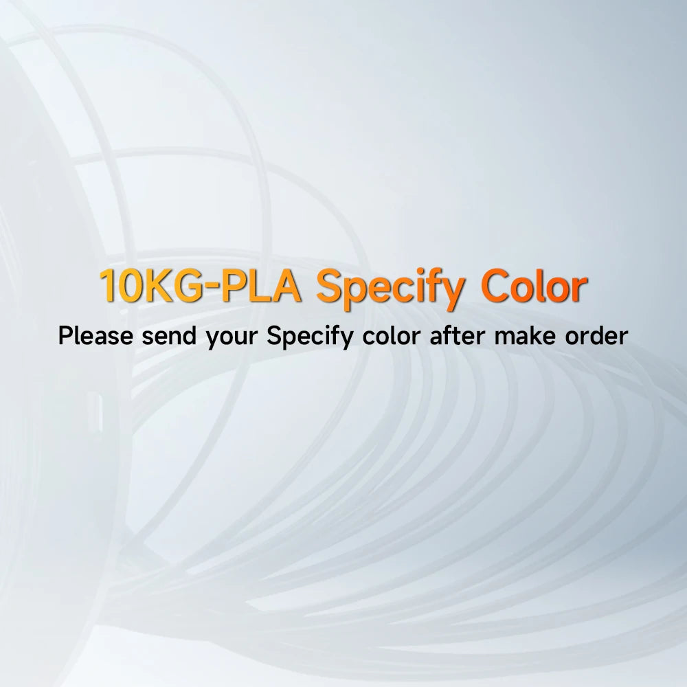 KINGROON 10kg MIX PLA Filament 1.75mm Spool Wire Plastic For 3D Printer Material +/-0.02MM Vacuum Packaging 3D Printing Filament
