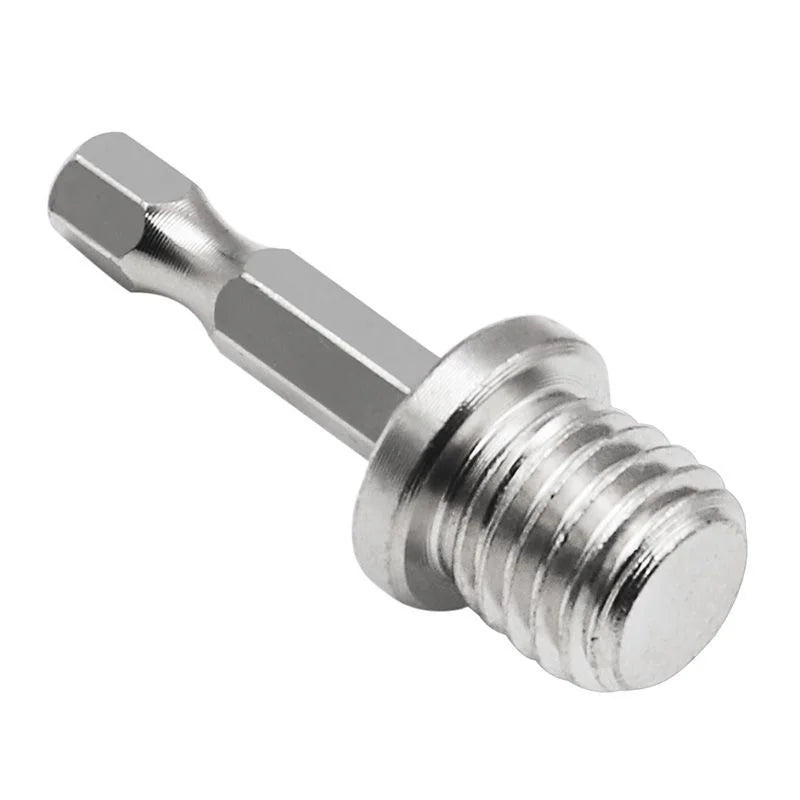 M14 Electric Drill Angle Grinder Connecting Rod Screw 14mm Thread Adapter Hexagon Rod Conversion Bar Chuck Connector Tool 1PC