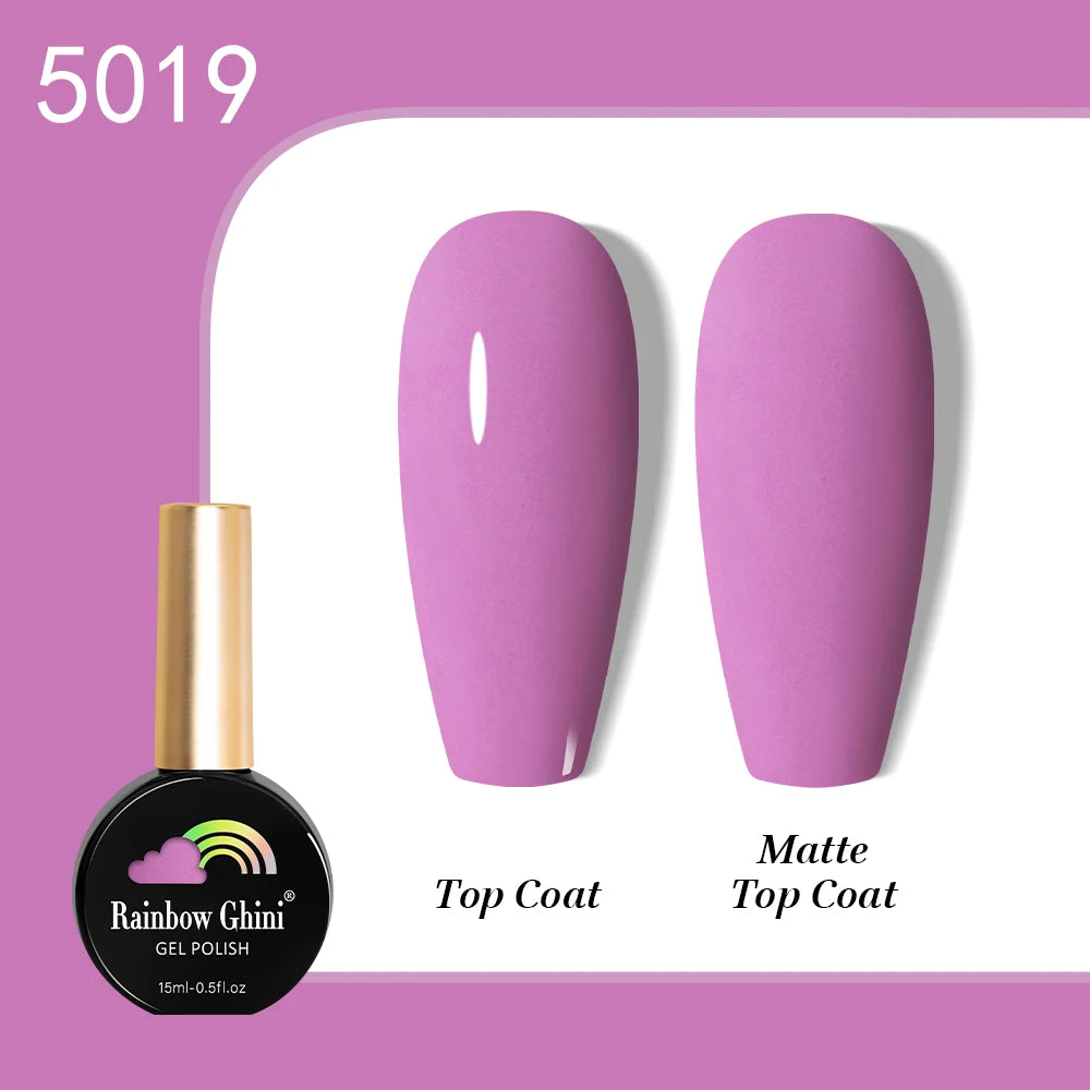 RG 15ML HEMA&TPO FREE Summer Series Fluorescent Gel Polish in Sporty Style Y2K Nail Polish Suitable for Parties Nail Art UV Gel