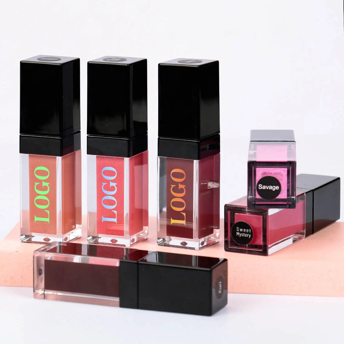 High Pigment No Logo Lip Gloss Custom Packaging Makeup Lipgloss Vegan New Arrival Lip Gloss