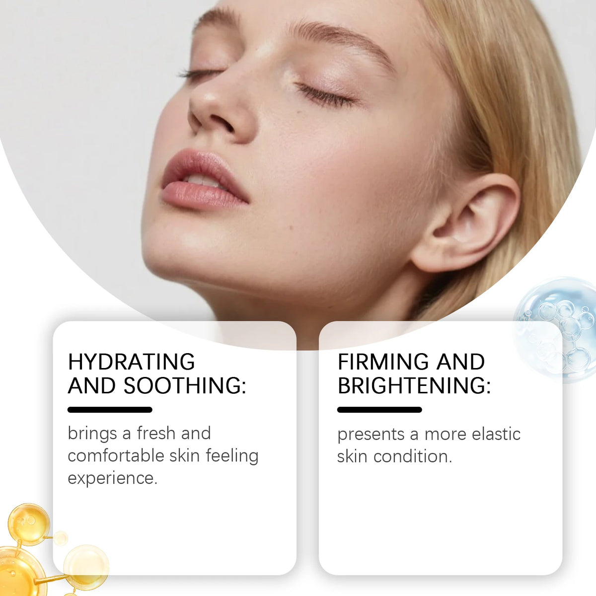 Gentle Daily Face Care Combo Anti-Wrinkle Moisturizing Serum Essence Collection