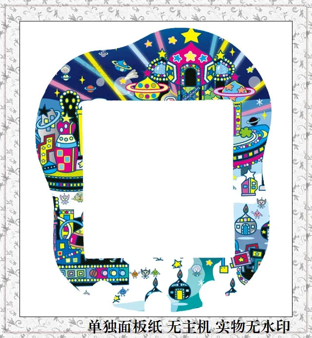 Bandai Tamagotchi Uni Electronic Pet Color Panel Film Panel Paper Soft Film Directly Paste  The Machine Without Disassembling It