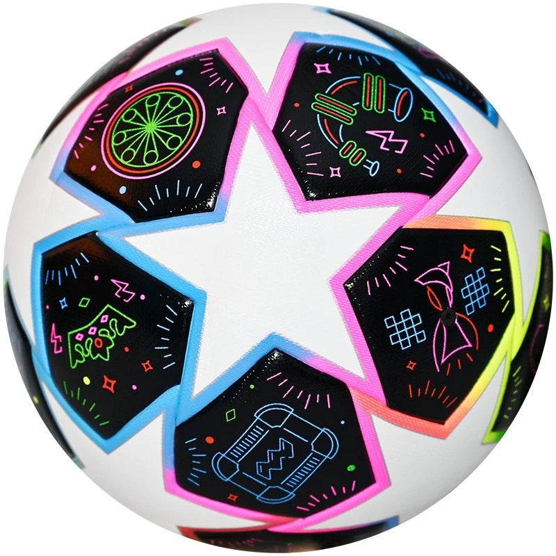 Professional Size 5 Soccer Balls High Quality Soft PU Seamless Football Adult Outdoor Sports League Training Matches Adolescent