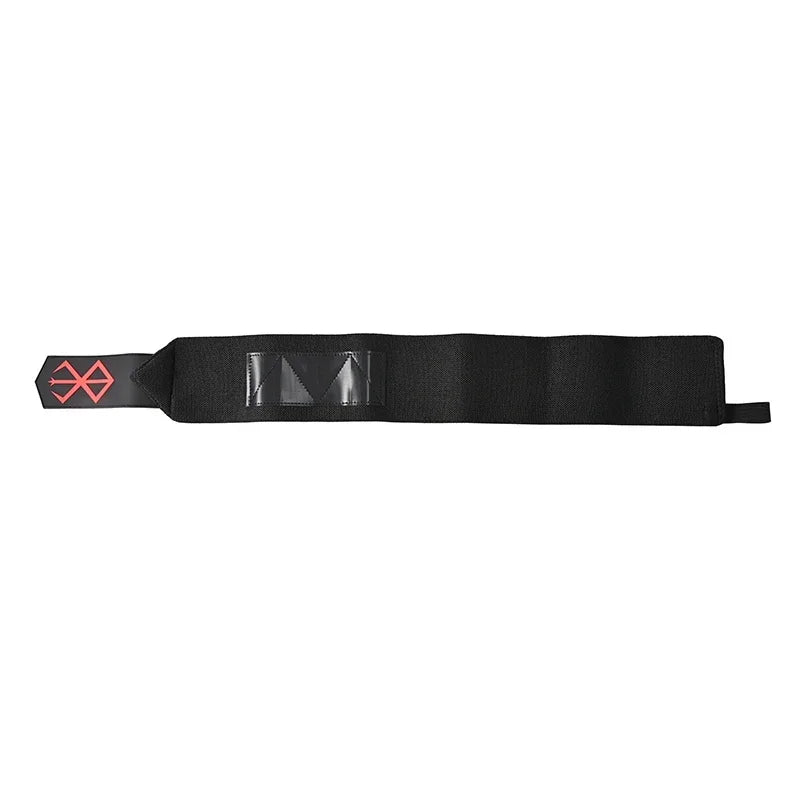Anime Wrist Wraps Weightlifting Professional Wrist Support Sweat Compression Wrap Wrist Strap Weights Fitness Strength