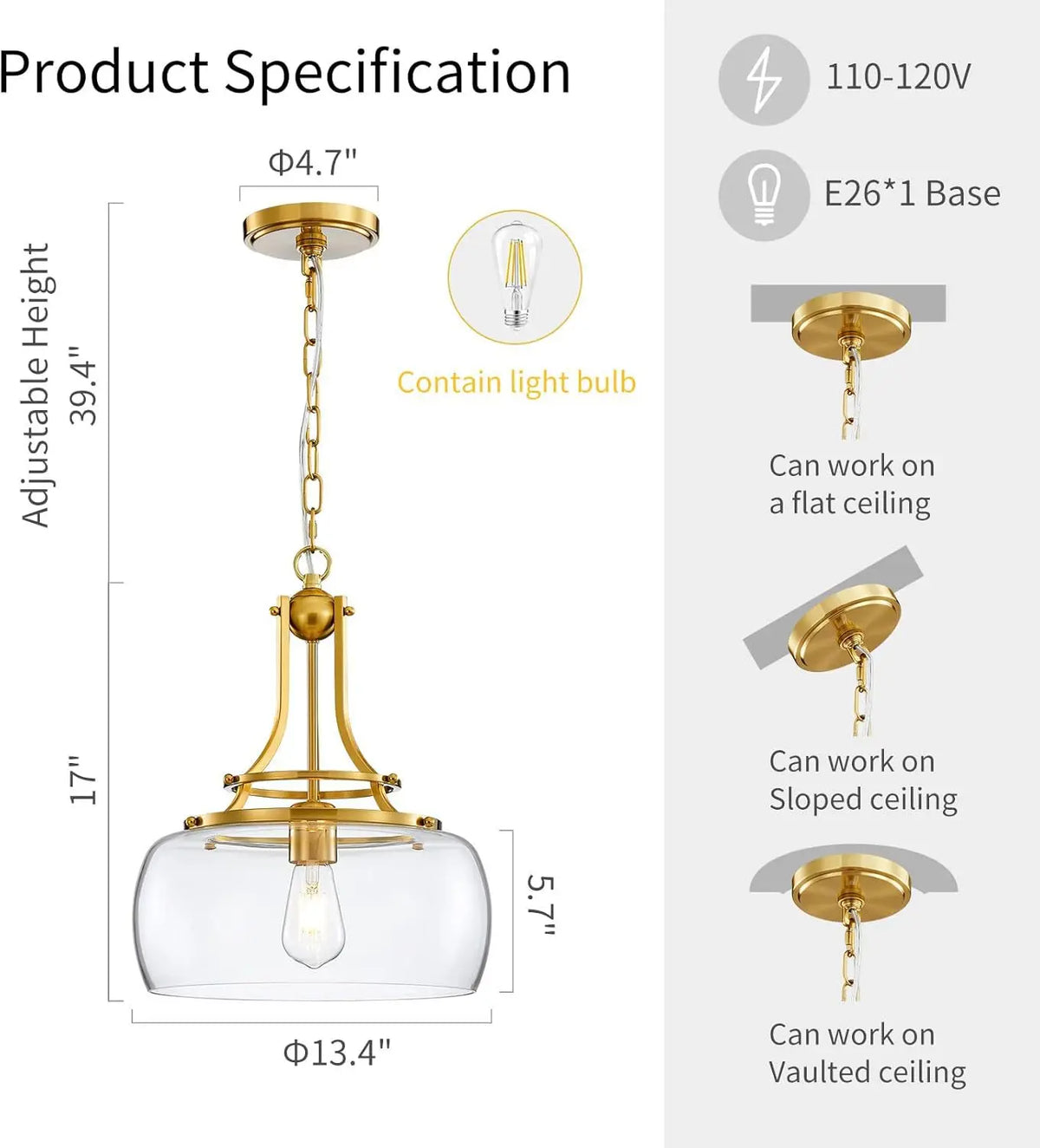 American Retro Glass Led Pendant Light Home Decoration Living Room Dining Room Bedroom Bar Counter Corridor Lighting Fixtures