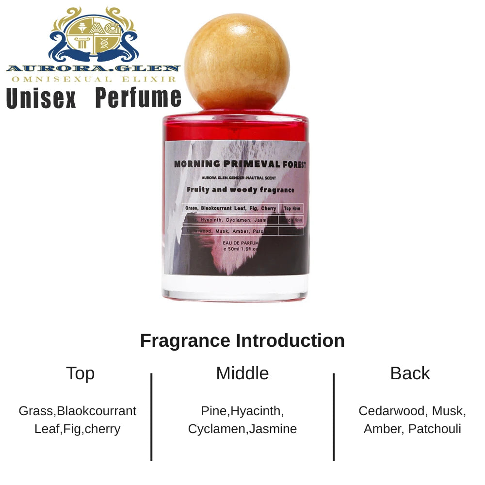 100% Original Perfume Brand Strong Fragrance Lasting Fragrance Men's Perfume Women, Floral Woody Tone 50ml Fresh and Natural