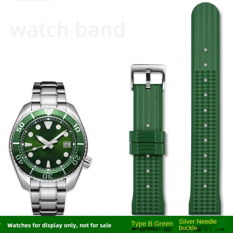 For Seiko PROSPEX series ancestor mm 1968 bracelet SLA017J1 SLA039J1 No.5 SKX007 high quality silicone rubber strap 20mm 22mm