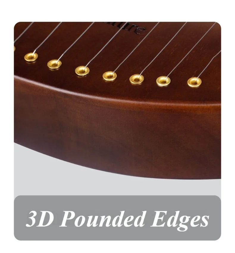 16 String Harp Beginner Children Portable Lira Harp Professional Wooden Chinese Small Harps Handmade Handheld String Instruments