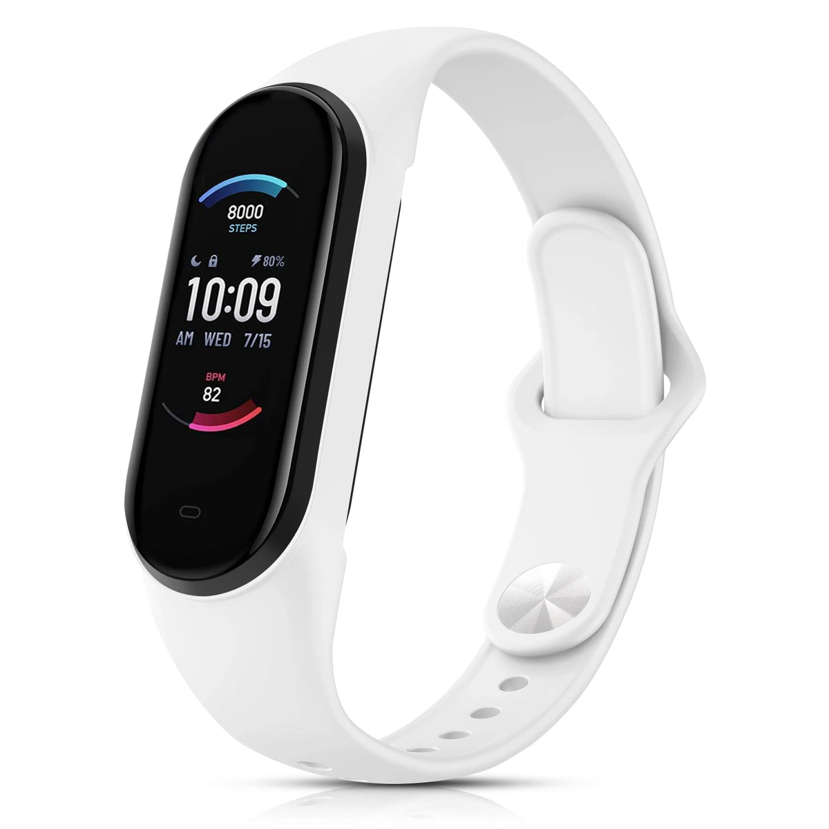 Soft Silicone Strap For Xiaomi Mi Band 5 6 Band Wristband Watchband For Xiaomi Mi Band 5 6 Miband 5 6 Strap Smartwatch Accessory