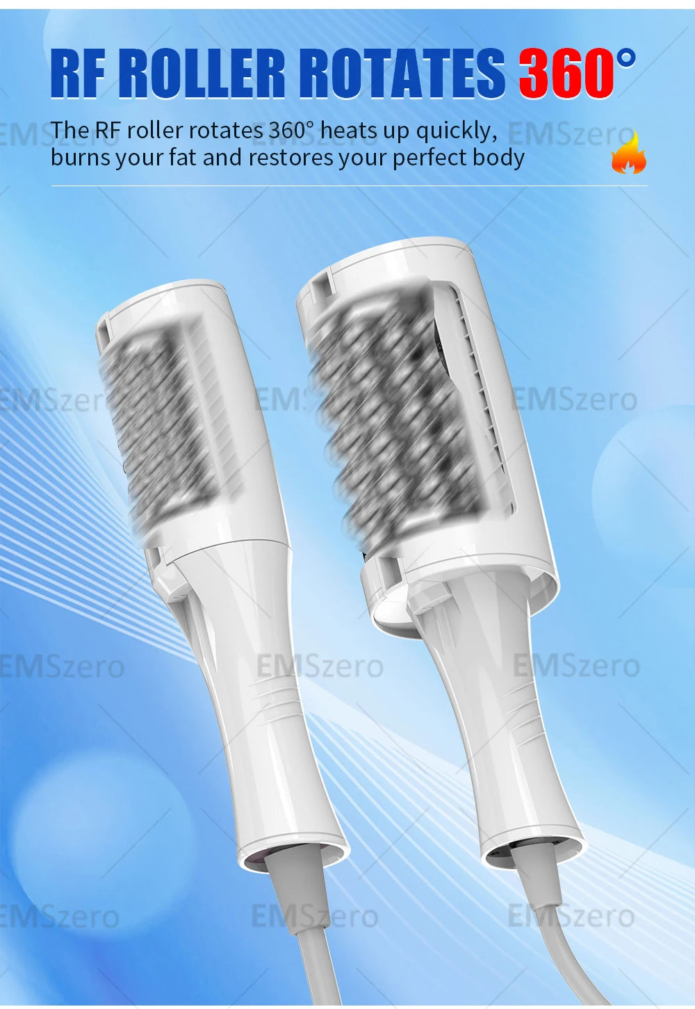 MYOslimEMS Body Sculpt Machine Roller Massage Fat Burner Body Care Massage Devices Muscle Stimulation Electromagnetic Device SPA