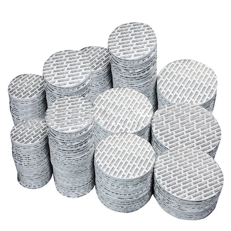 100PCS 20-101mm Foam Pressure Sensitive Gasket Sealing Gasket Suitable Self-Sealing Caps for Cosmetics Bottles Pots Food Cans