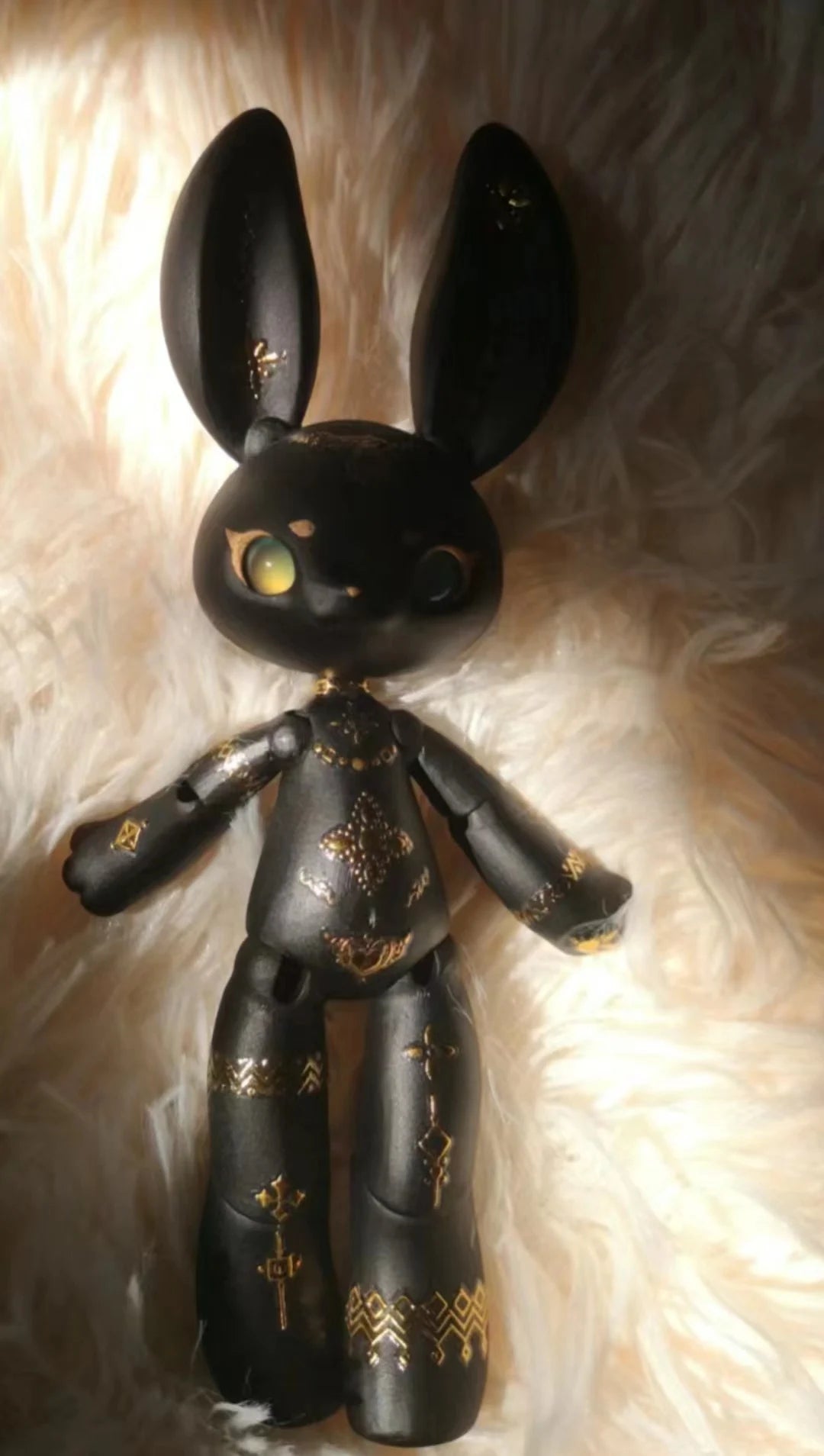 Bjd mini rabbit doll Kawaii rabbit DIY toy free shipping