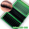 300D-60D Lash Clusters D Curl Natural Individual Lashes Extension Thick Makeup Soft Lashes Enlarged Eye Comfortable DIY At Home
