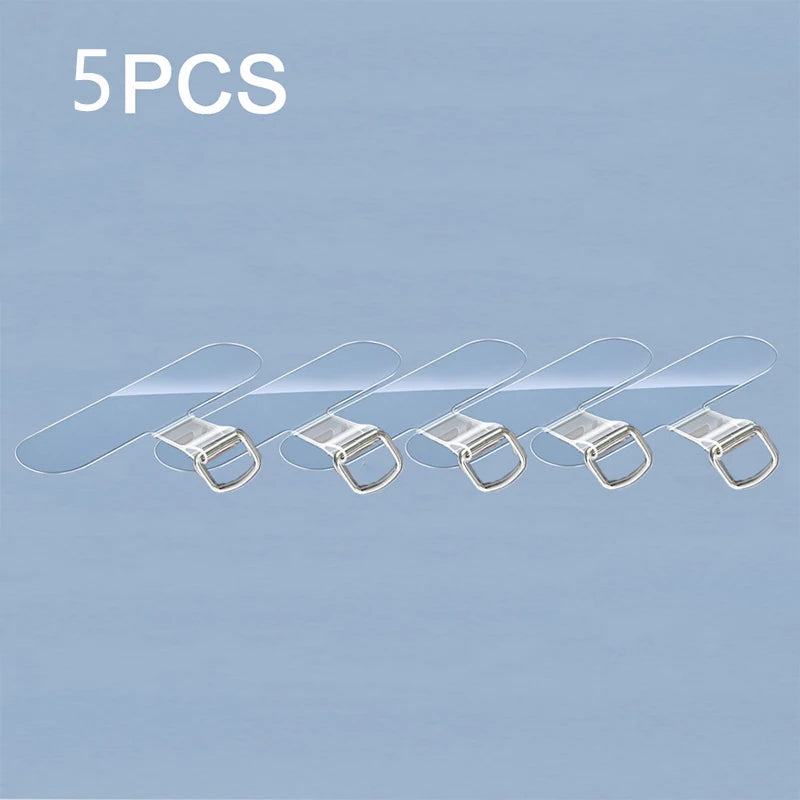 10/5/1Pcs Universal Tpu Mobile Phone Anti-lost Lanyard Card Gasket Nylon Detachable Phone Hanging Cord Strap Patch Tether Pad