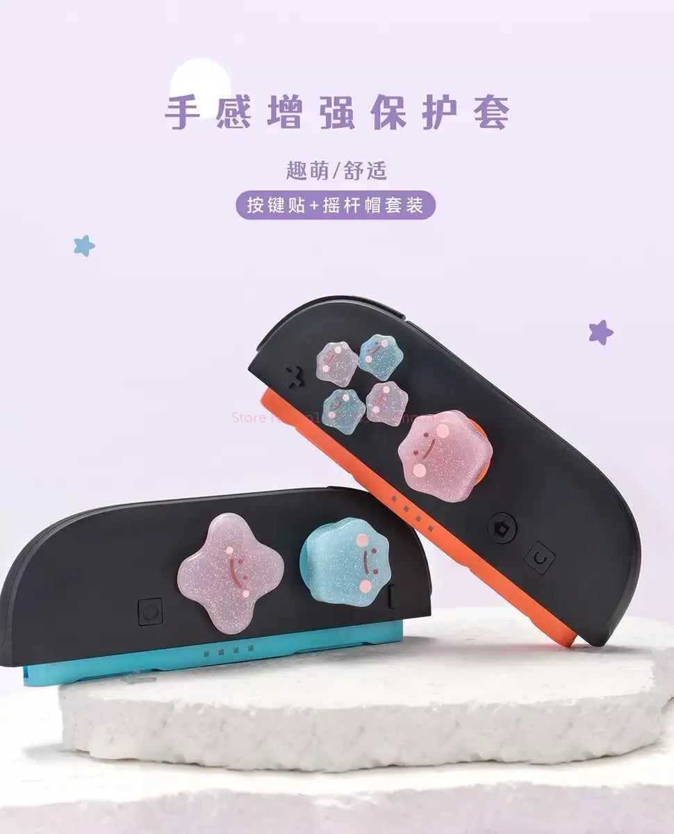Switch Ns2 Hard Shell Protective Case For Cute Anime Character Pattern Handheld Game Console Accessories Periphery Joystick Cap