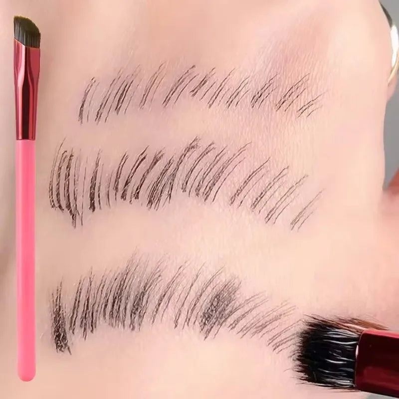 1 PC Wild Eyebrow Brushes Square Stereoscopic Painting Hairline Eyebrow Paste Artifact Multifunction Eyebrow Brushes Makeup Tool