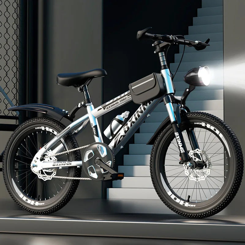 Bicycle for children aged 6 to 12  boys and girls high school children students  mountain bikes  variable speed 18/22 inch bikes