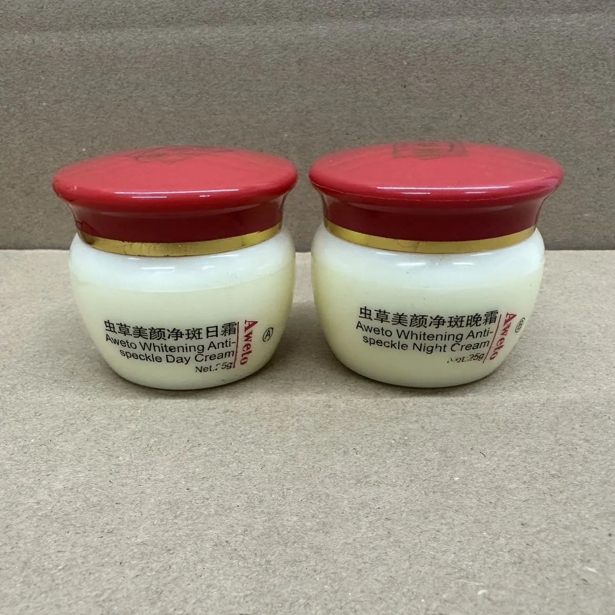 Aweto Lighthening Anti-Acne Day Night Cream Set