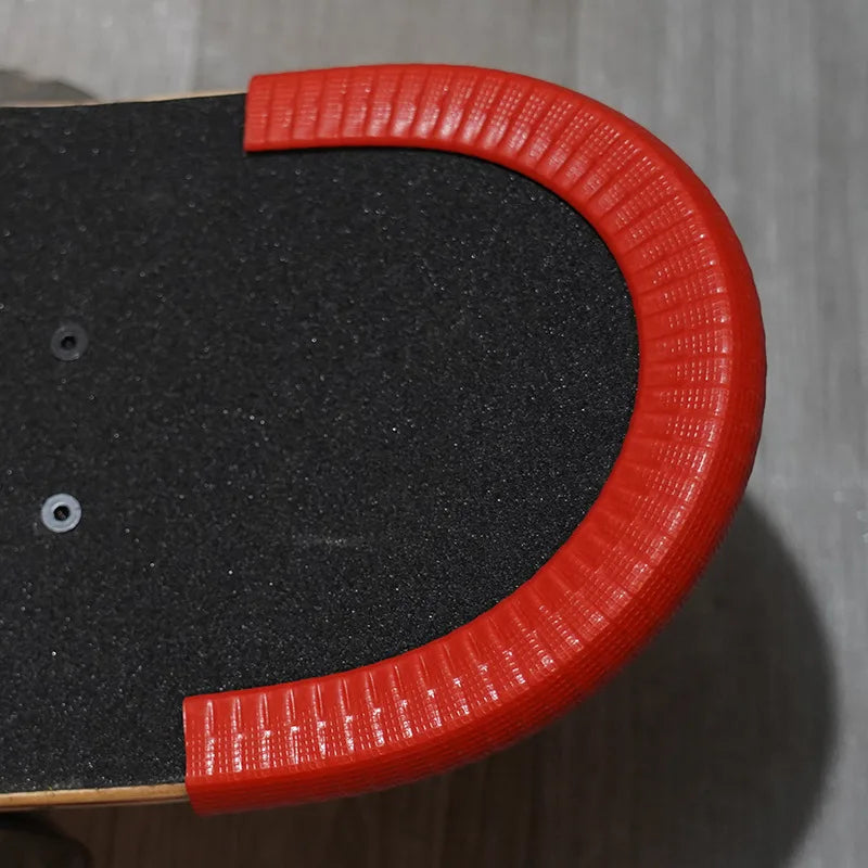 1Pair Skateboard Bumpers Strip SkateBoarding Anti-collision Protector Rubber Strip Longboard Deck Guards Crash Rubber Strip