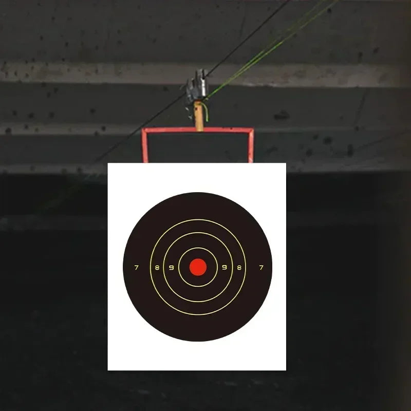 10PCS  Shooting Targets Stickers Reactive Splatter Adhesive Sticker Paper Gun Shoot Training Accessories 8Inch