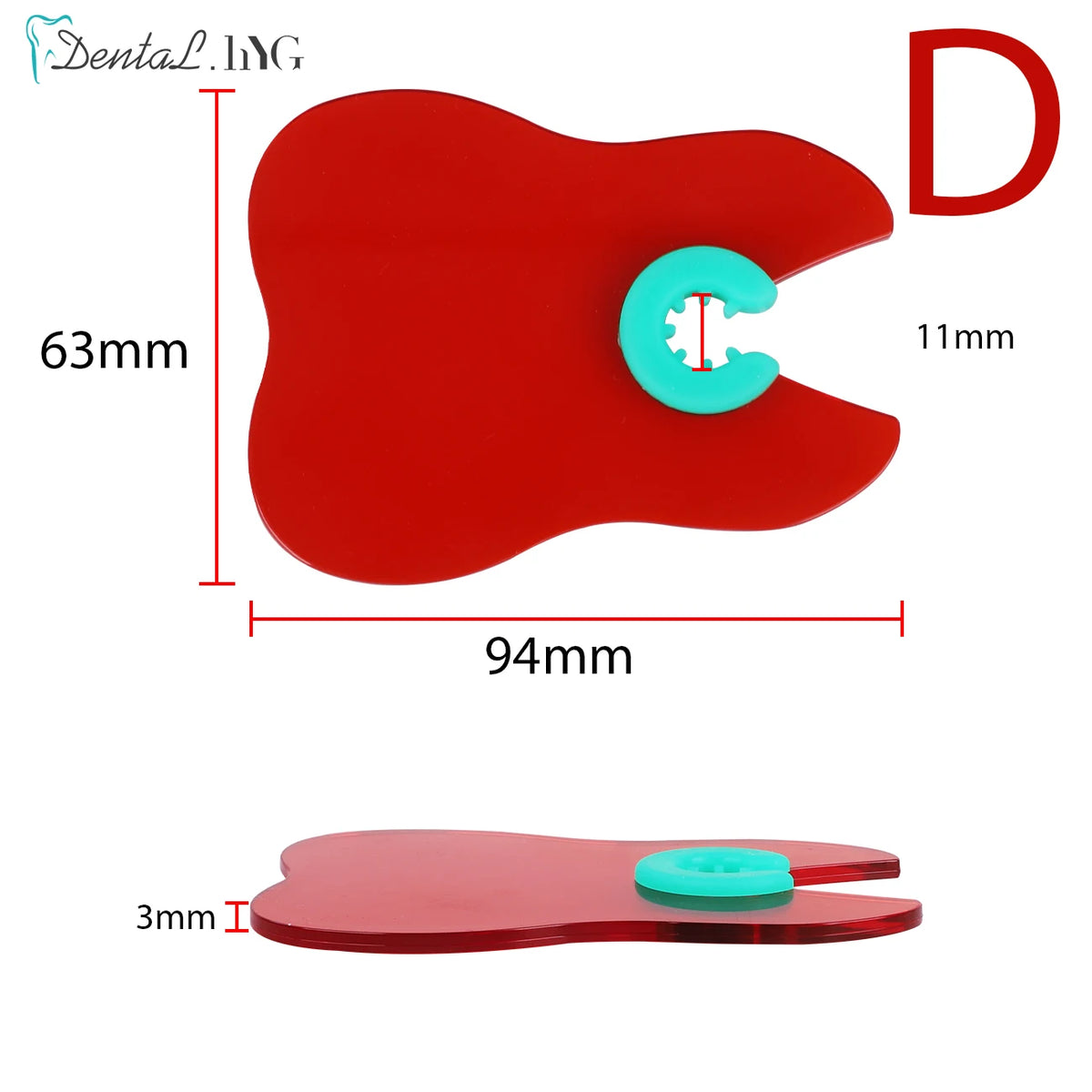 1pc Dental Curing Lamp Replacement Shield Plate Shade Board Light Hood