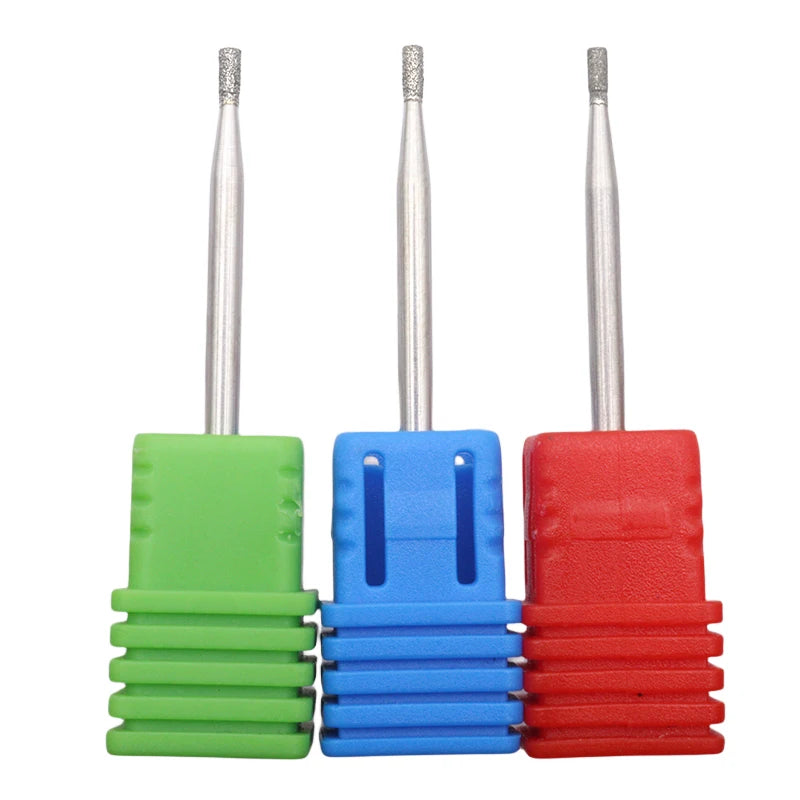 EasyNail 1 PCS 3/32" Diamond Burrs Drill Bit Nails Stainless Steel Cutter For Manicure Professional Remove Nail Gel Tools
