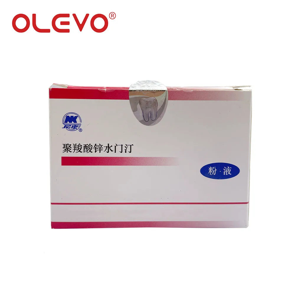 Dental Zinc Polycarboxylate Cement for Teeth Crown Bridge Super Extra Strong Adhesive Dentistry Prosthesis Materials 30g+15ml