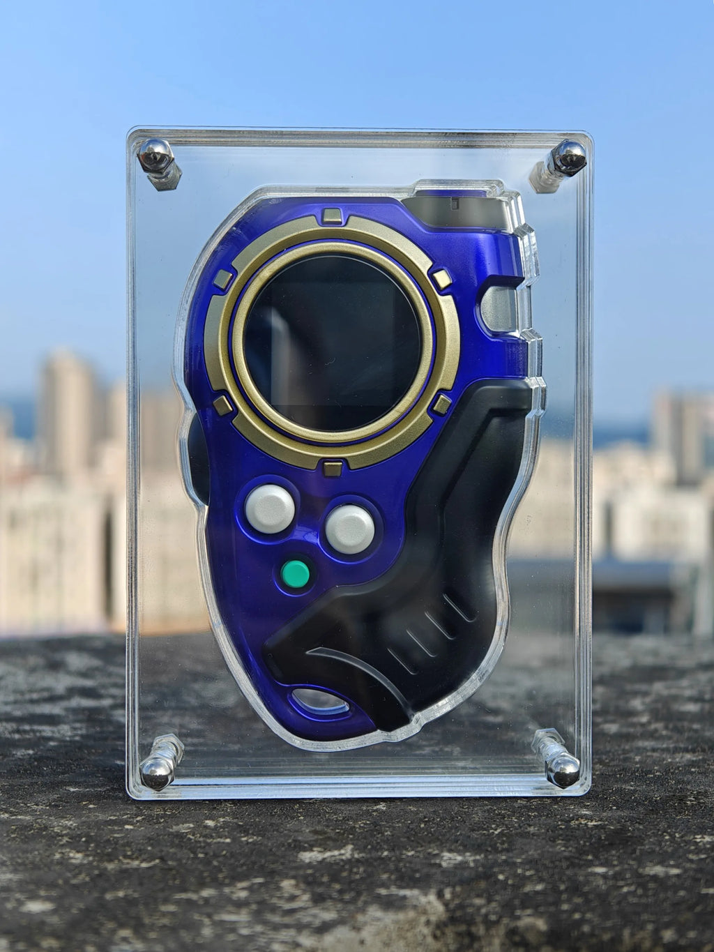 Official Style Digimon Digivice Stand - Transparent Acrylic Showcase & Organizer   Only The Shell！！！
