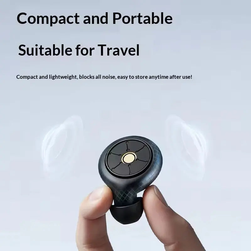 Sleeping Ear Plugs 50dB Noise Cancelling Reusable Silicone Noise Earplugs for Strong Sound Insulation