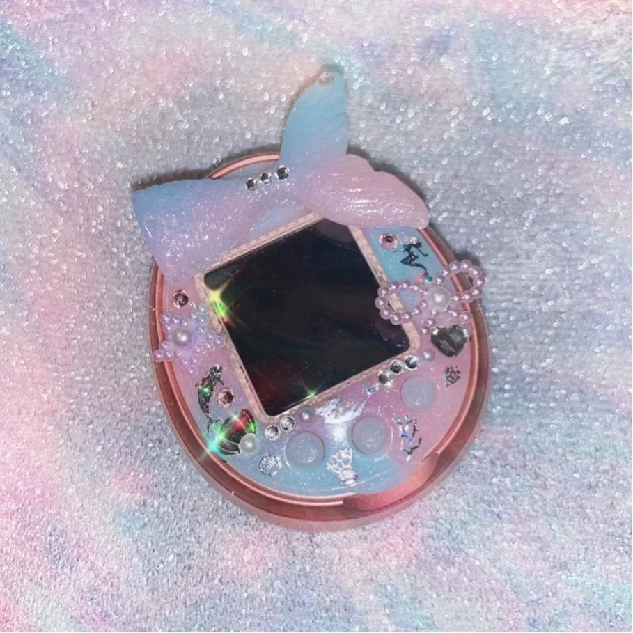 Tamagotchi Uni Electronic Pet Color Panel 4u/4u Paper Soft Film Love Drill Wings Paste The Machine Faceplate Gift
