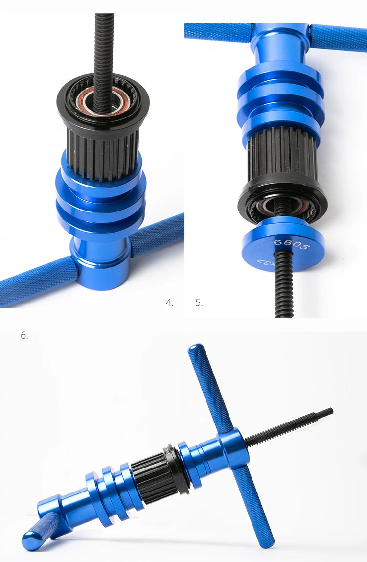 Bicycle Wheels Hub Bearings Press Set Bearings Pressed Bottom Bracket Tool Bike Accessories Bearings Extractor Installation Tool